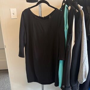 H&M Black Midi Dress
